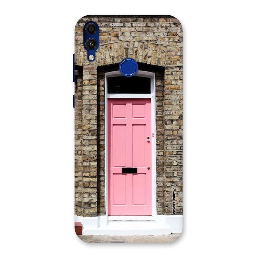 Pastel Pink Door Back Case for Honor 8C