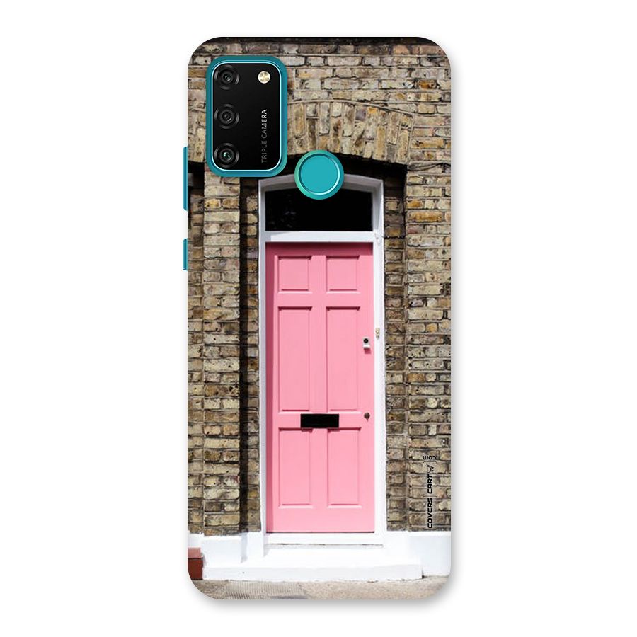 Pastel Pink Door Back Case for Honor 9A