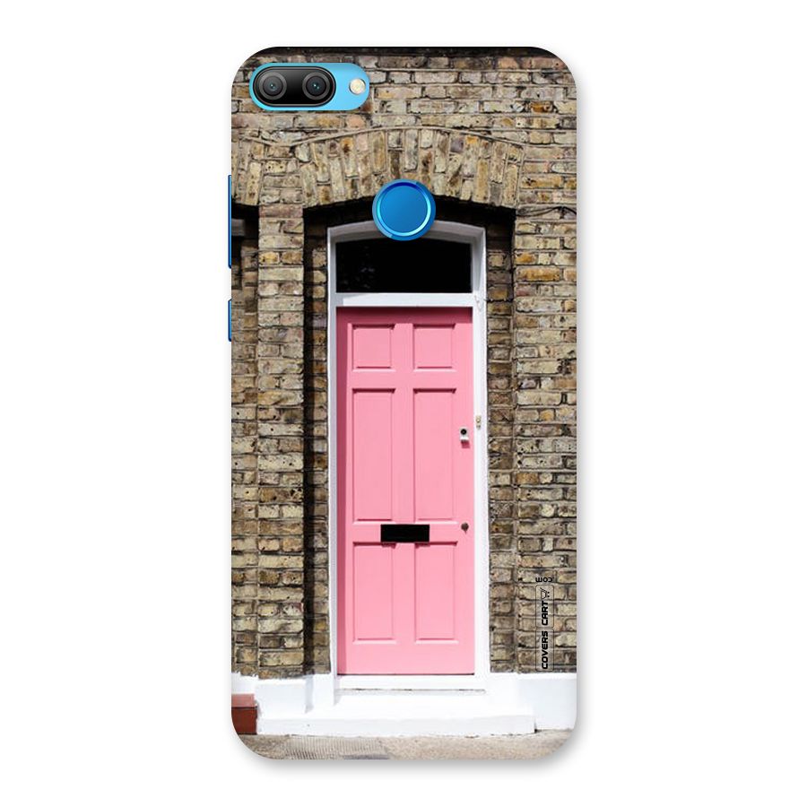 Pastel Pink Door Back Case for Honor 9N
