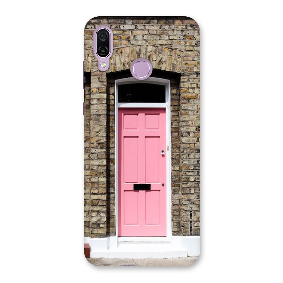 Pastel Pink Door Back Case for Honor Play