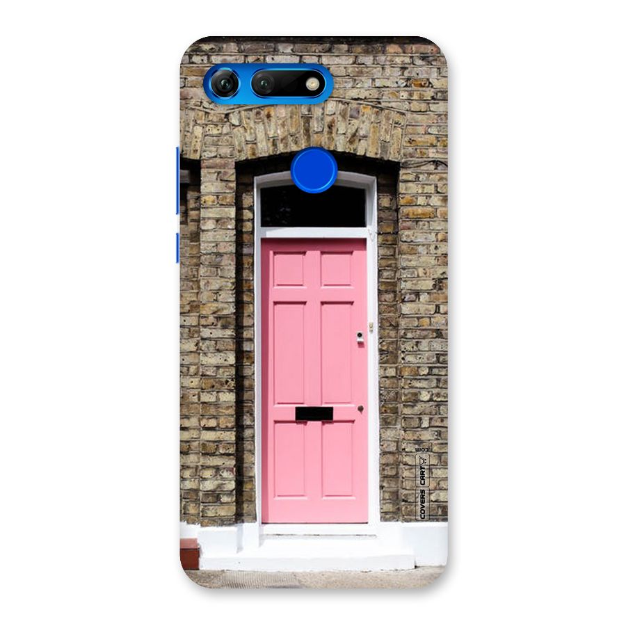 Pastel Pink Door Back Case for Honor View 20