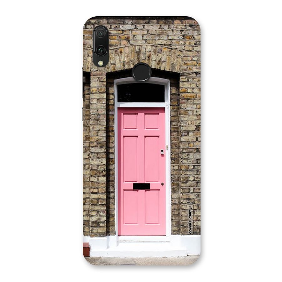 Pastel Pink Door Back Case for Huawei Y9 (2019)