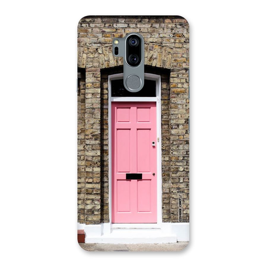 Pastel Pink Door Back Case for LG G7
