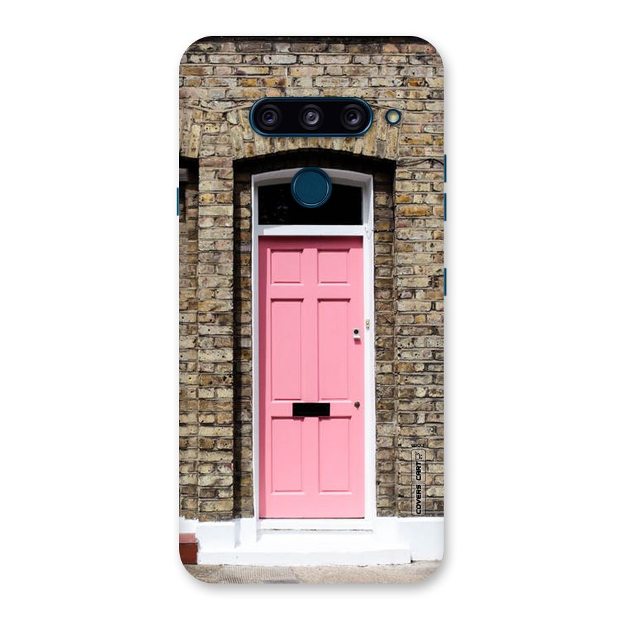 Pastel Pink Door Back Case for LG  V40 ThinQ