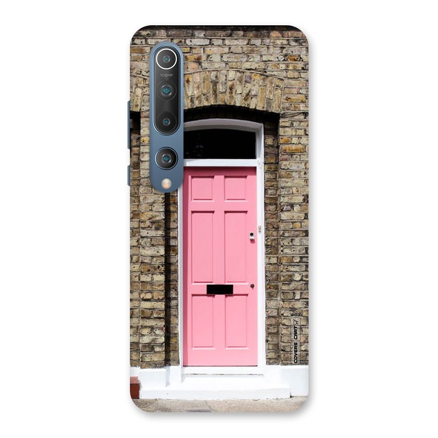 Pastel Pink Door Back Case for Mi 10