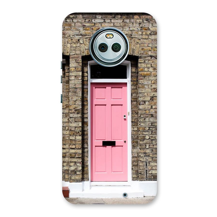 Pastel Pink Door Back Case for Moto X4