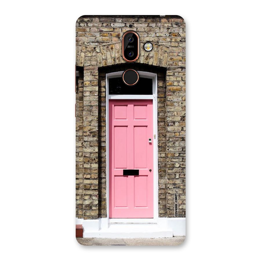 Pastel Pink Door Back Case for Nokia 7 Plus