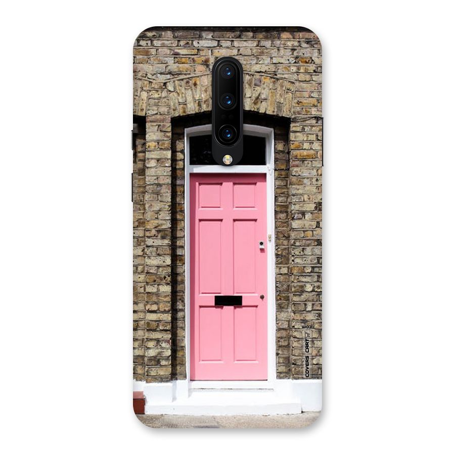 Pastel Pink Door Back Case for OnePlus 7 Pro