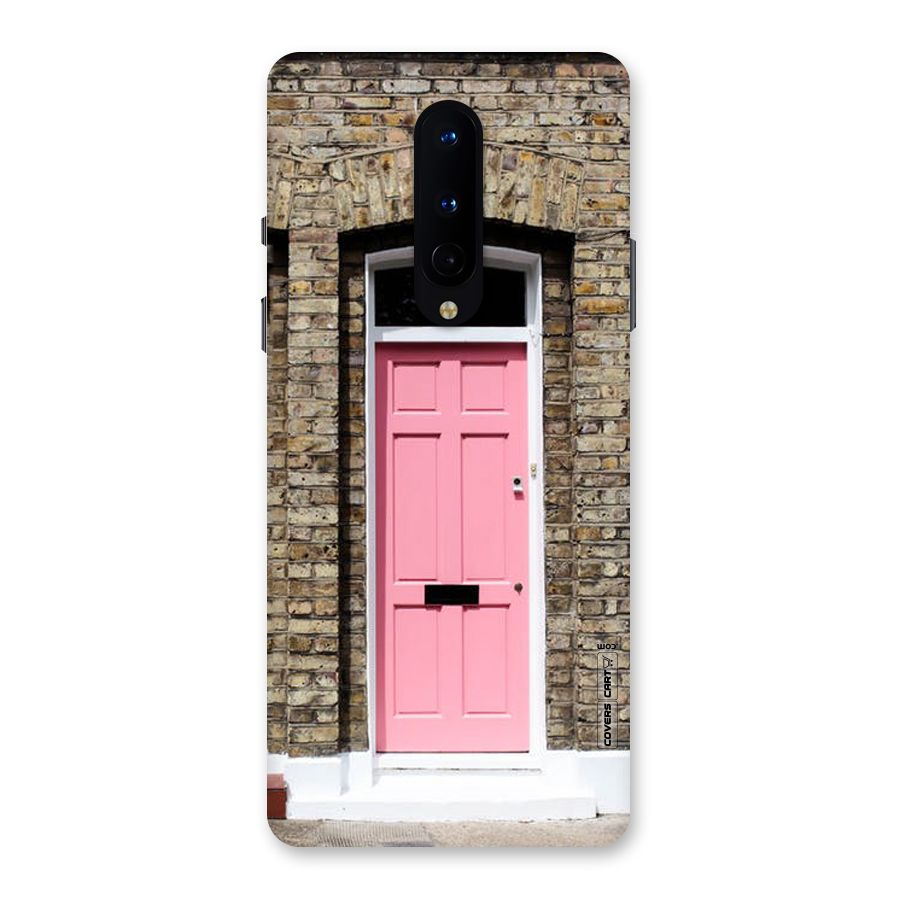 Pastel Pink Door Back Case for OnePlus 8