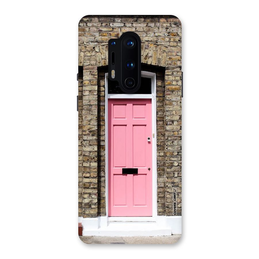 Pastel Pink Door Back Case for OnePlus 8 Pro