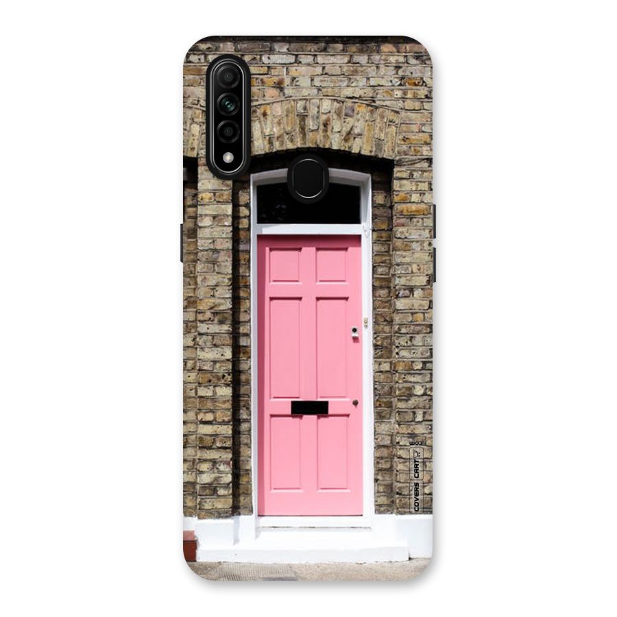 Pastel Pink Door Back Case for Oppo A31