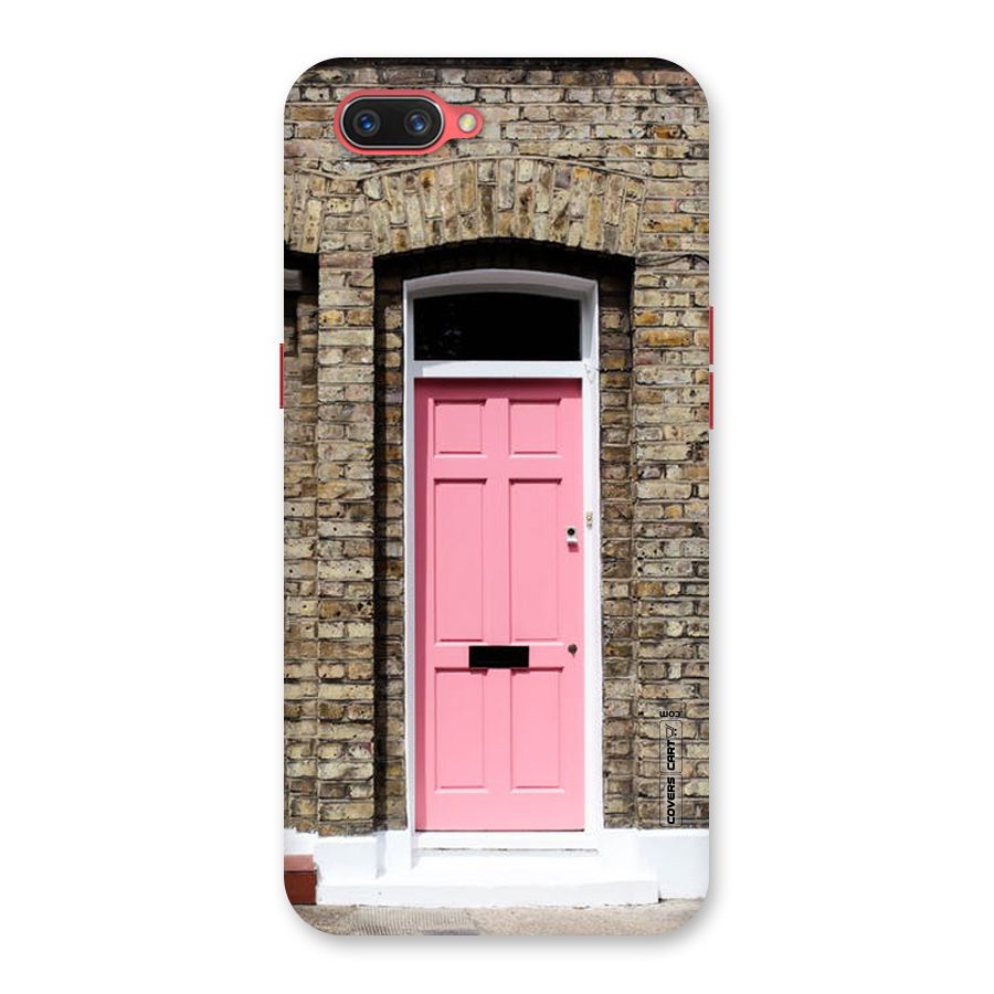 Pastel Pink Door Back Case for Oppo A3s