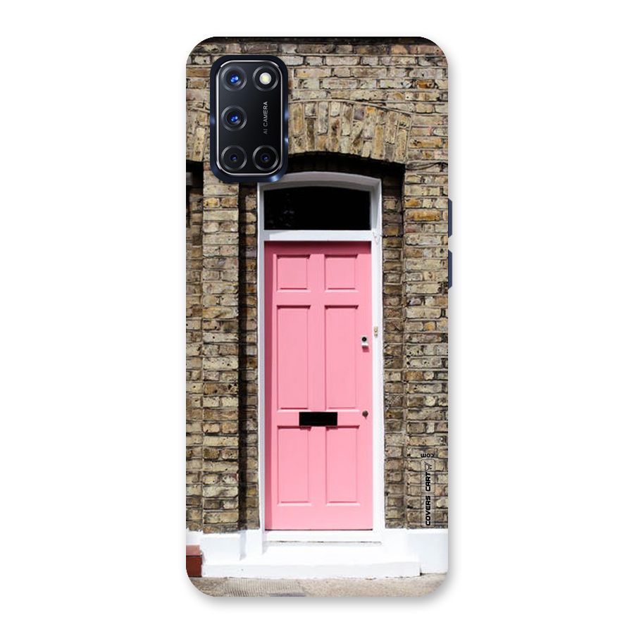 Pastel Pink Door Back Case for Oppo A52