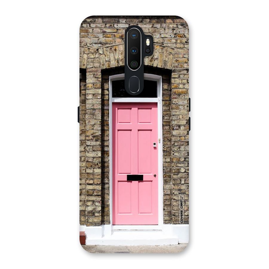 Pastel Pink Door Back Case for Oppo A5 (2020)