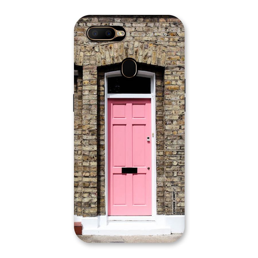 Pastel Pink Door Back Case for Oppo A5s