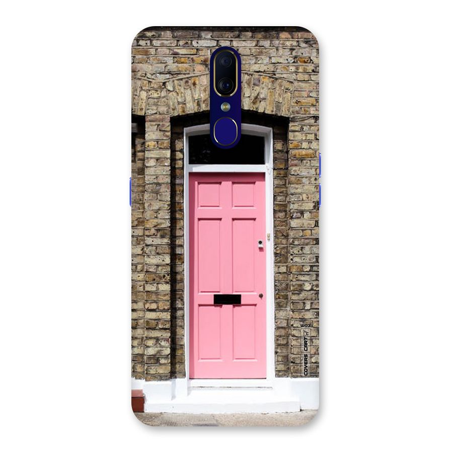 Pastel Pink Door Back Case for Oppo A9