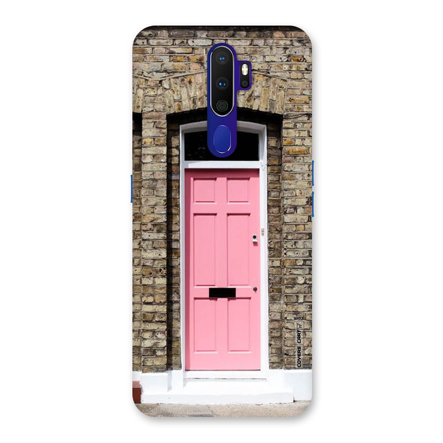 Pastel Pink Door Back Case for Oppo A9 (2020)