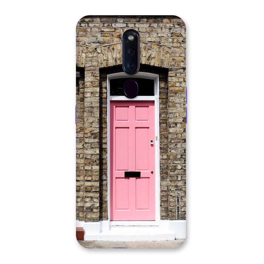 Pastel Pink Door Back Case for Oppo F11 Pro