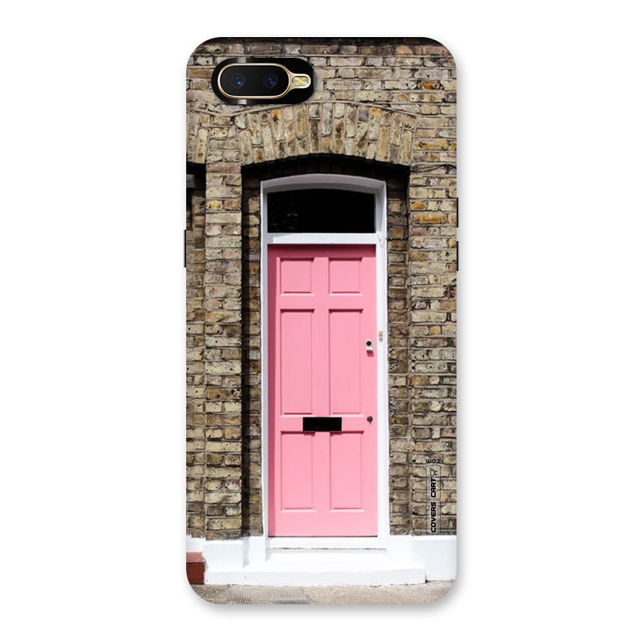 Pastel Pink Door Back Case for Oppo K1
