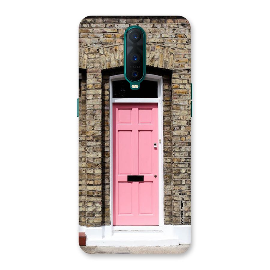 Pastel Pink Door Back Case for Oppo R17 Pro