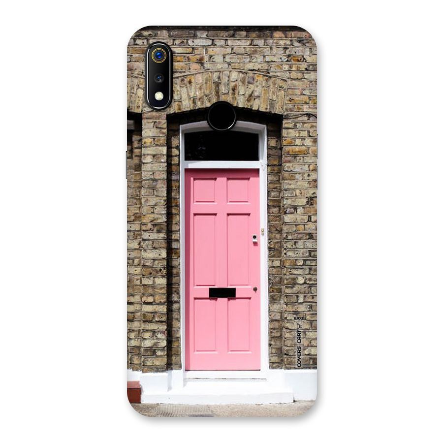 Pastel Pink Door Back Case for Realme 3