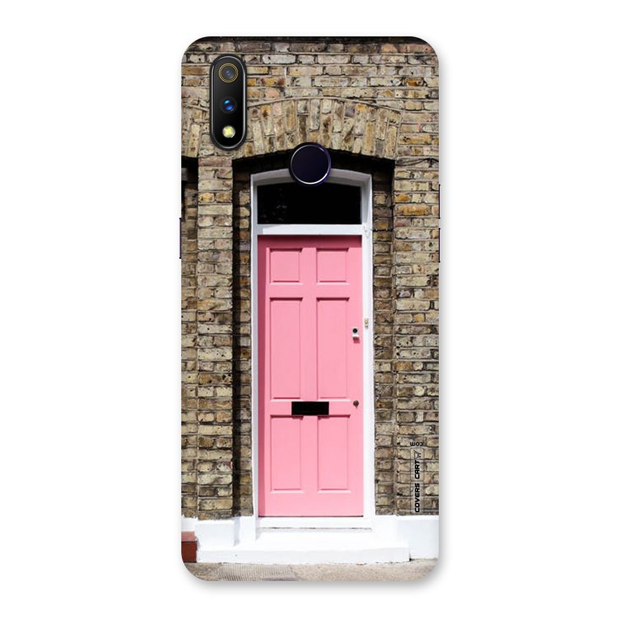 Pastel Pink Door Back Case for Realme 3 Pro