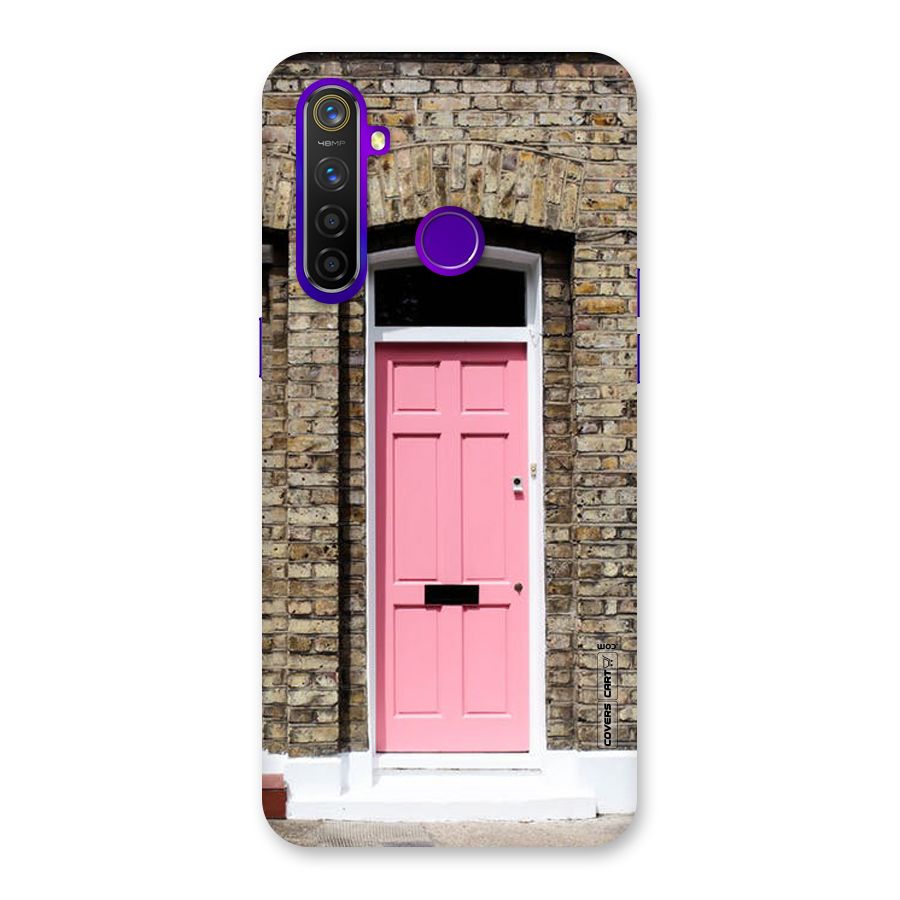Pastel Pink Door Back Case for Realme 5 Pro