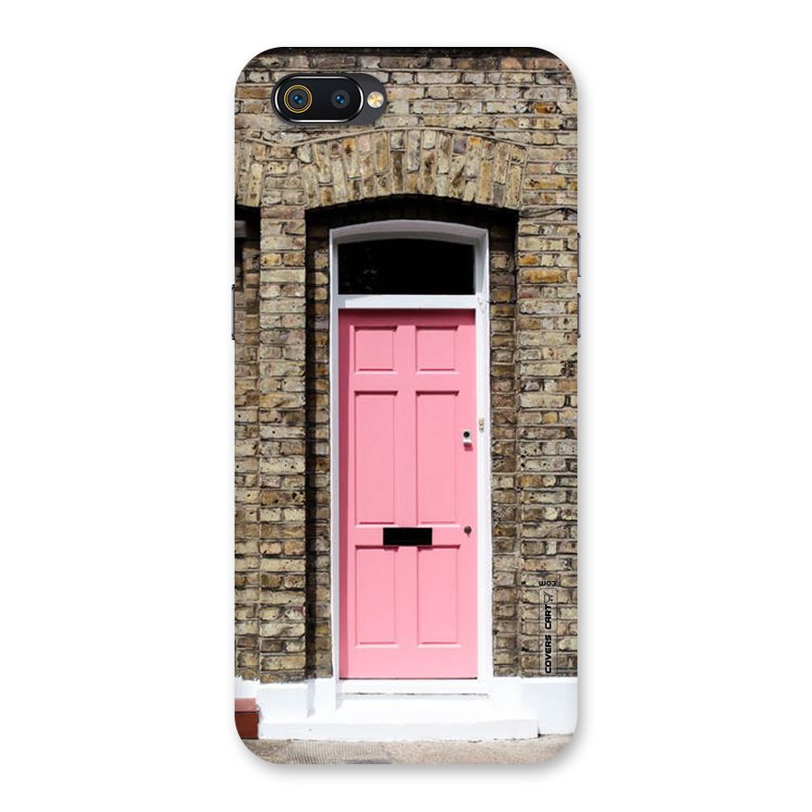 Pastel Pink Door Back Case for Realme C2