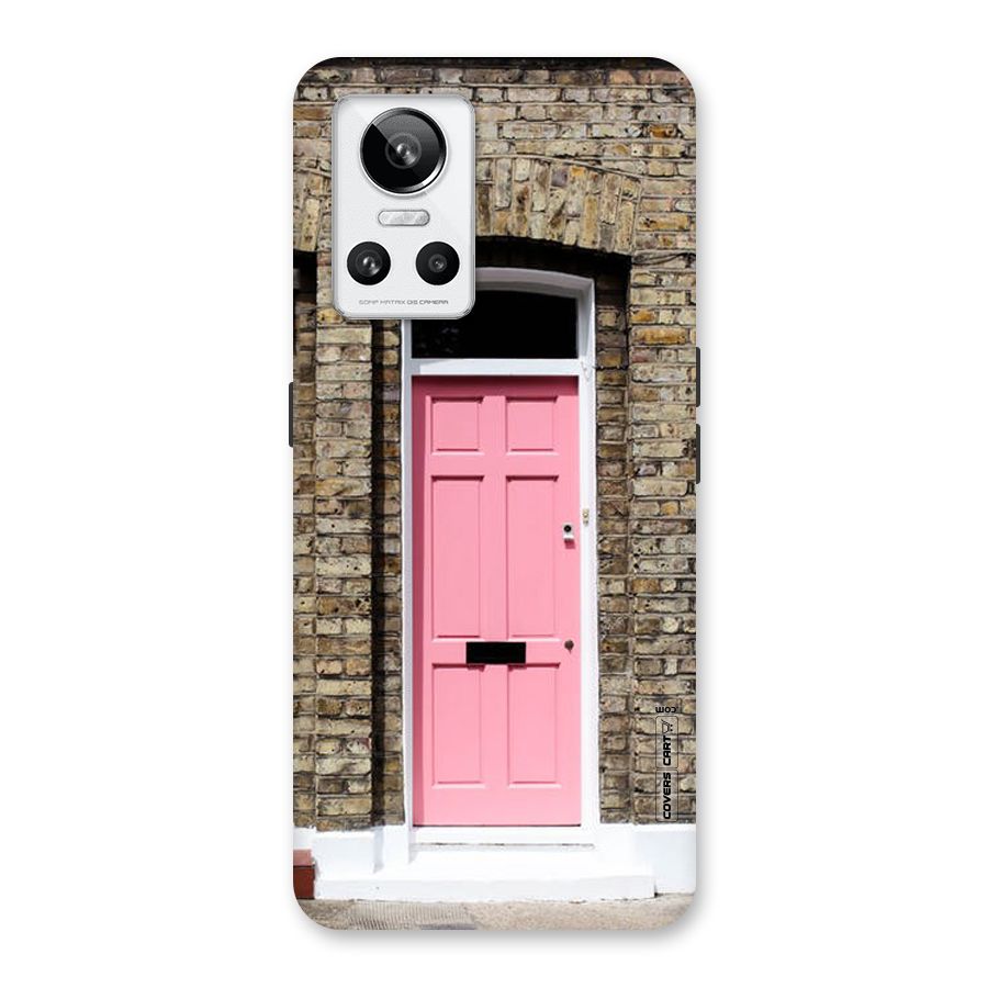Pastel Pink Door Back Case for Realme GT Neo 3