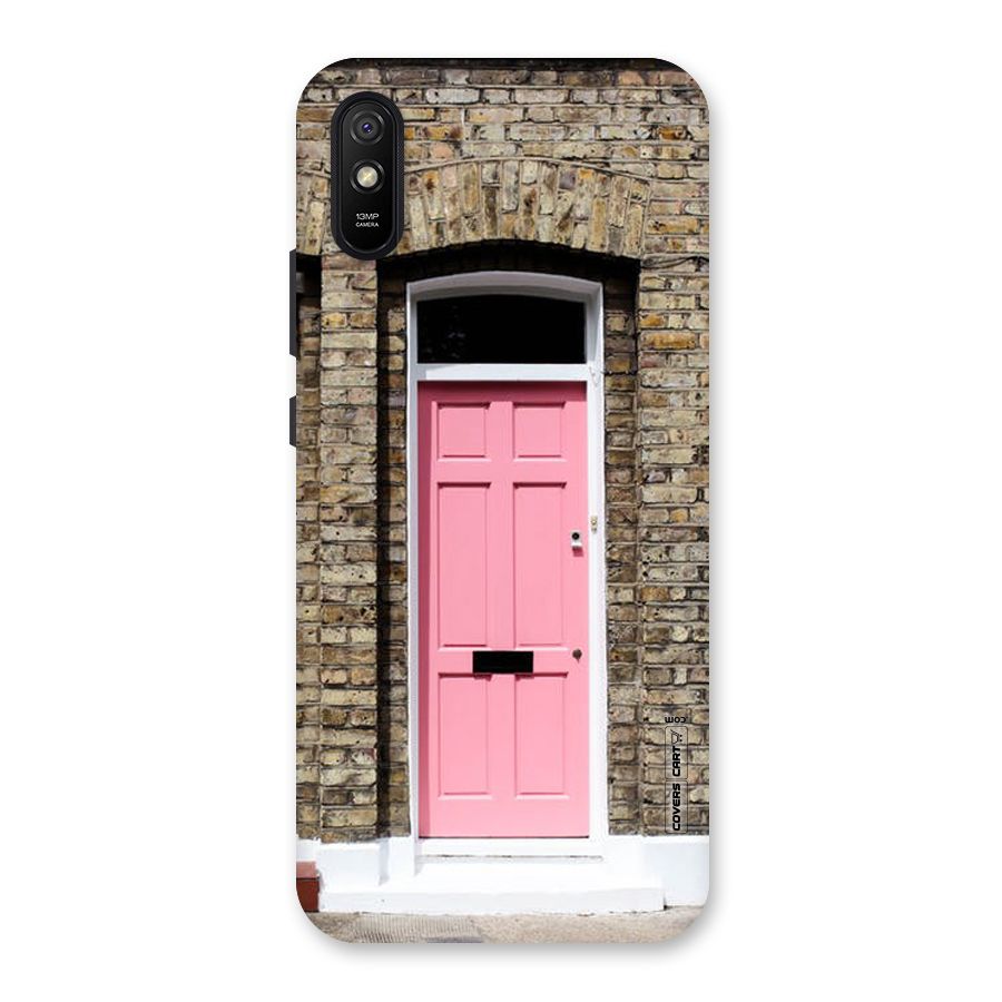 Pastel Pink Door Back Case for Redmi 9A