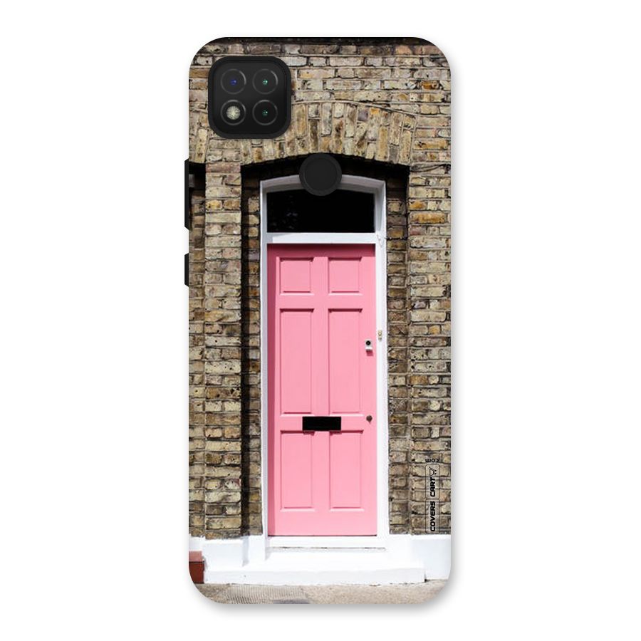 Pastel Pink Door Back Case for Redmi 9C