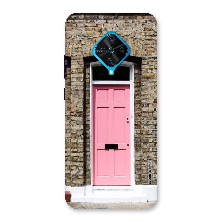 Pastel Pink Door Back Case for Vivo S1 Pro