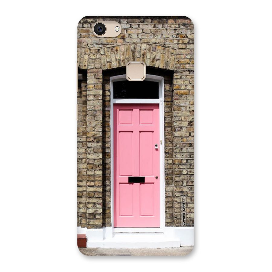 Pastel Pink Door Back Case for Vivo V7