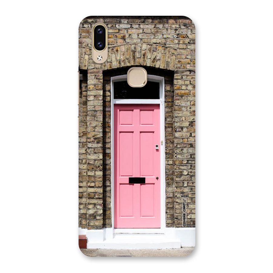 Pastel Pink Door Back Case for Vivo V9 Youth
