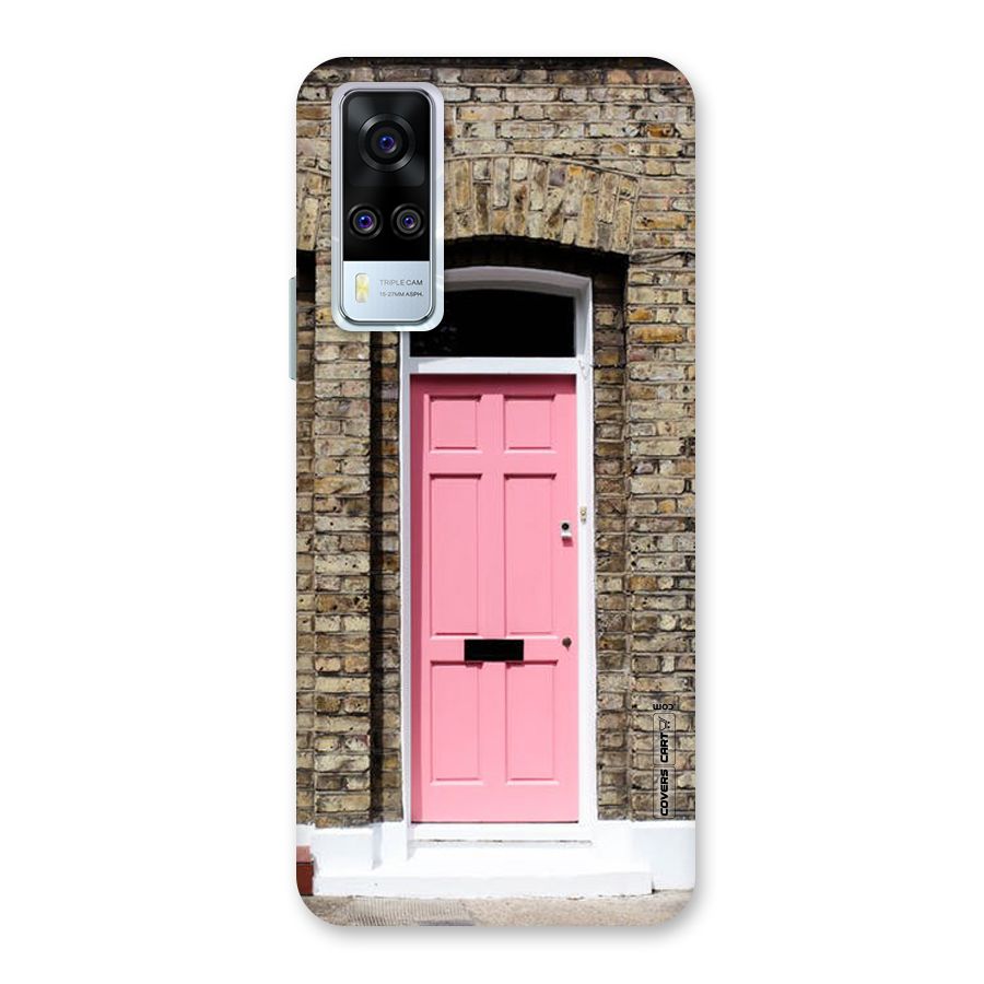Pastel Pink Door Back Case for Vivo Y31
