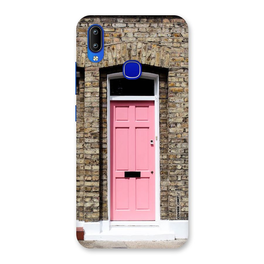 Pastel Pink Door Back Case for Vivo Y91