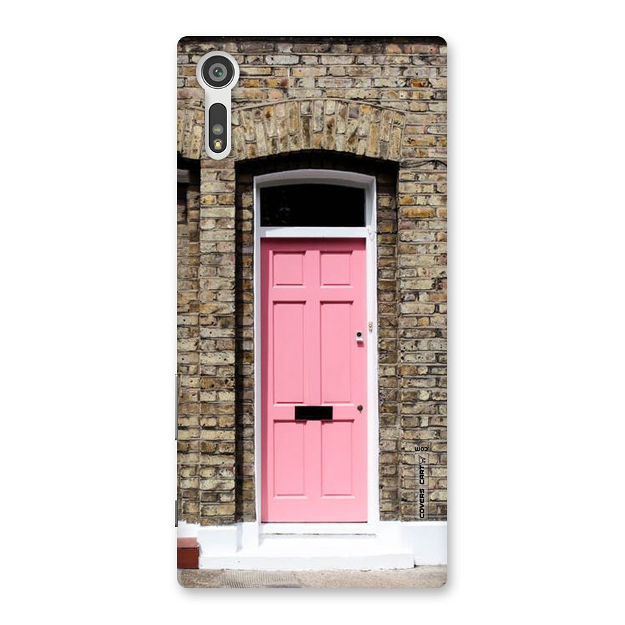 Pastel Pink Door Back Case for Xperia XZ