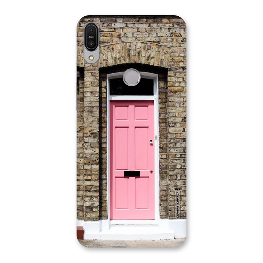 Pastel Pink Door Back Case for Zenfone Max Pro M1