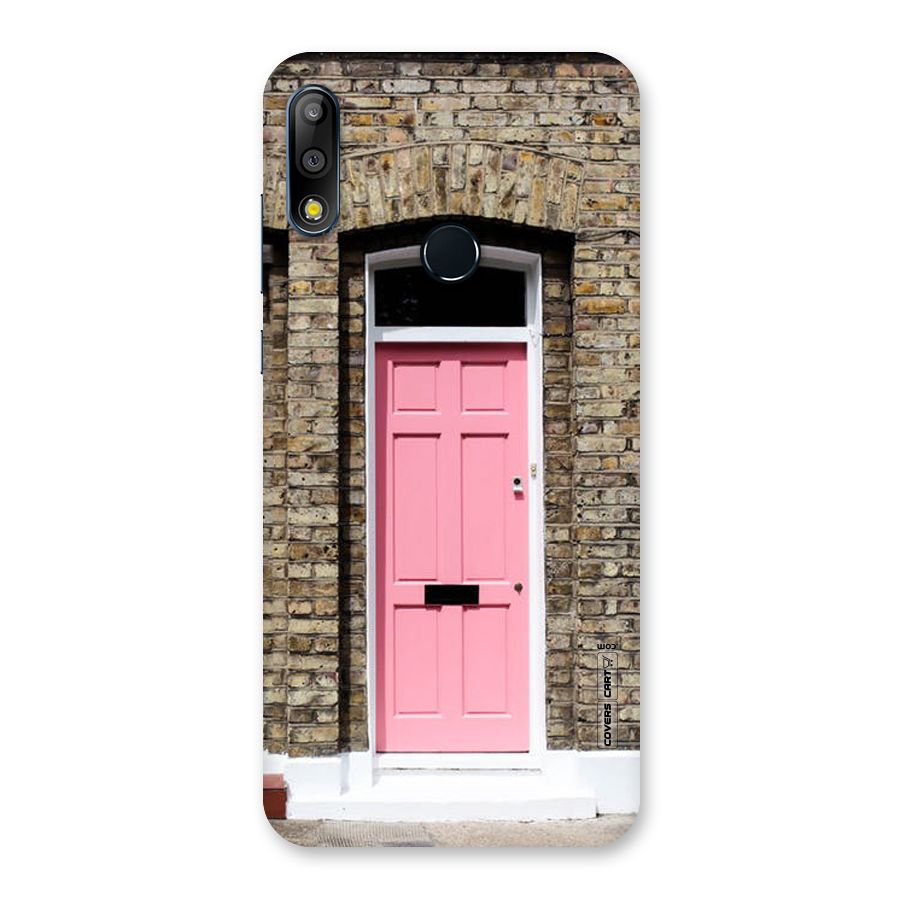 Pastel Pink Door Back Case for Zenfone Max Pro M2