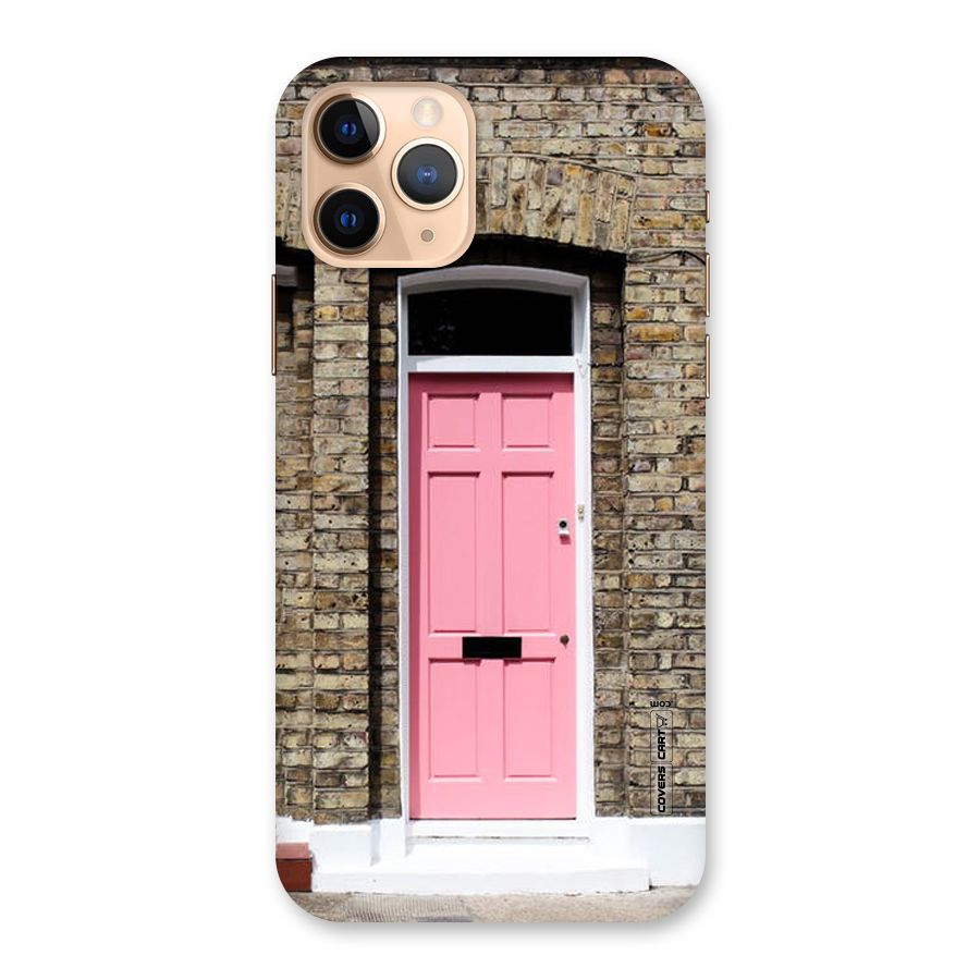 Pastel Pink Door Back Case for iPhone 11 Pro