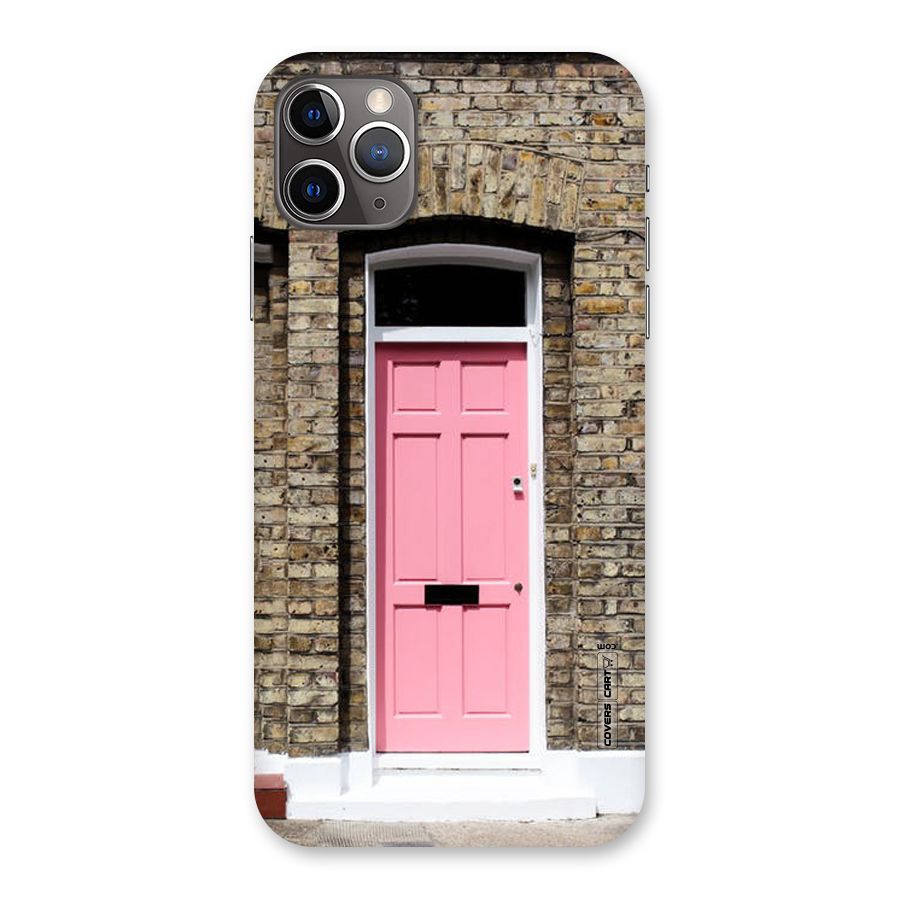 Pastel Pink Door Back Case for iPhone 11 Pro Max