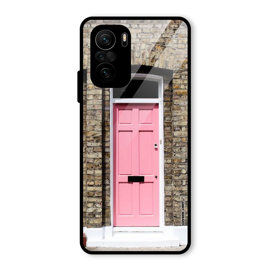 Pastel Pink Door Glass Back Case for Mi 11x