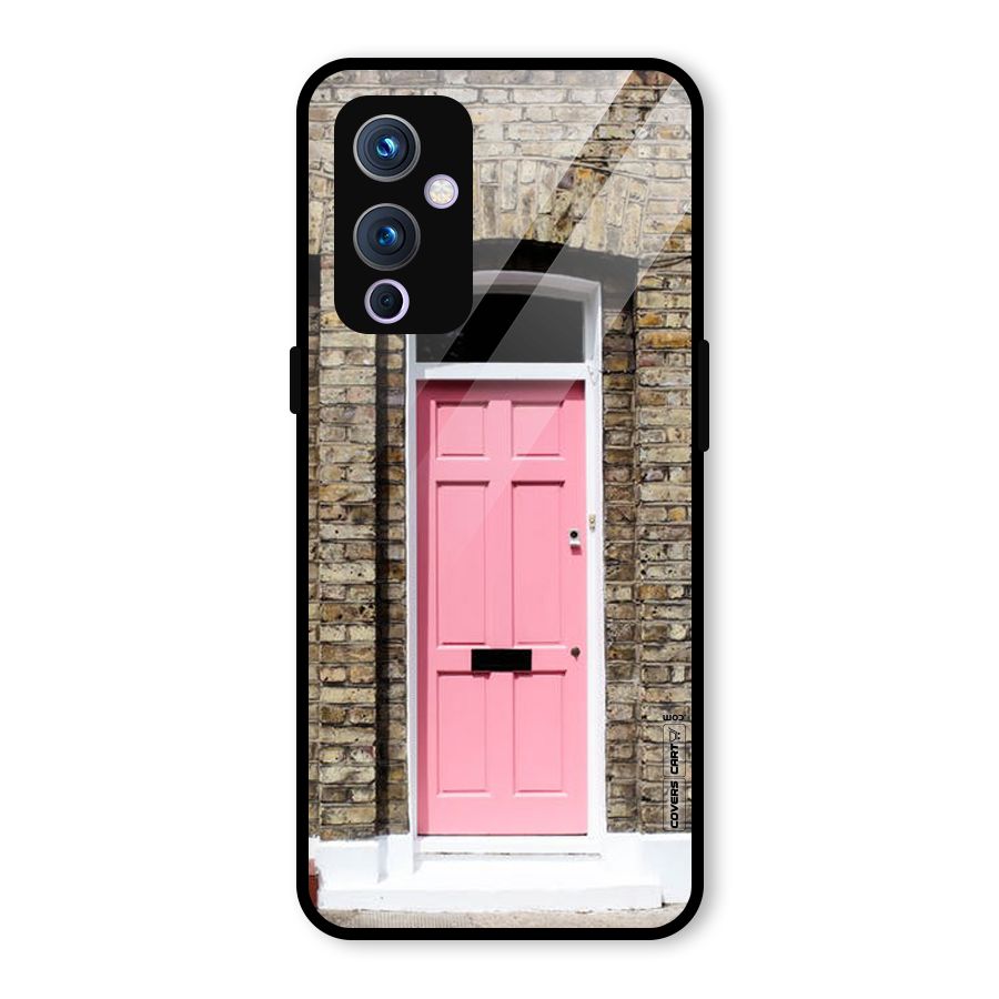 Pastel Pink Door Glass Back Case for OnePlus 9
