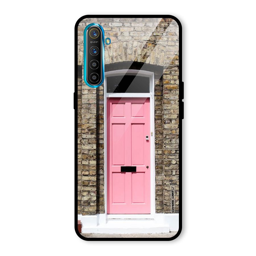 Pastel Pink Door Glass Back Case for Realme XT