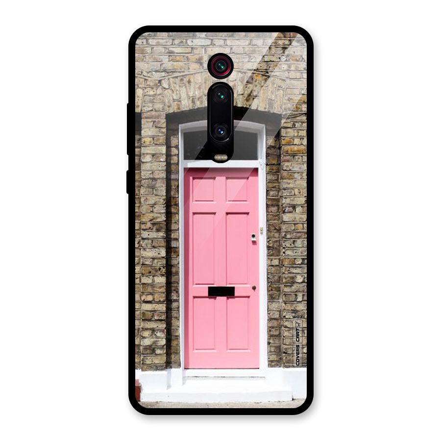 Pastel Pink Door Glass Back Case for Redmi K20