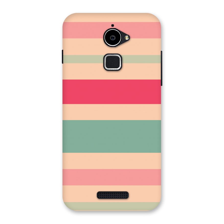 Pastel Stripes Vintage Back Case for Coolpad Note 3 Lite