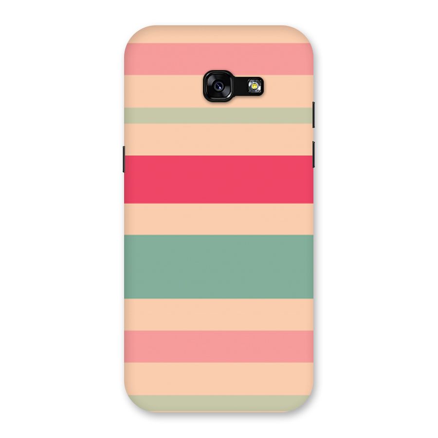 Pastel Stripes Vintage Back Case for Galaxy A5 2017
