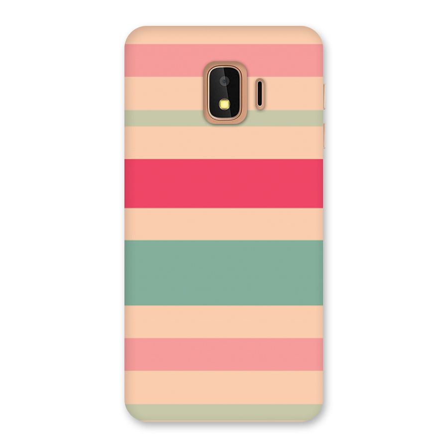 Pastel Stripes Vintage Back Case for Galaxy J2 Core