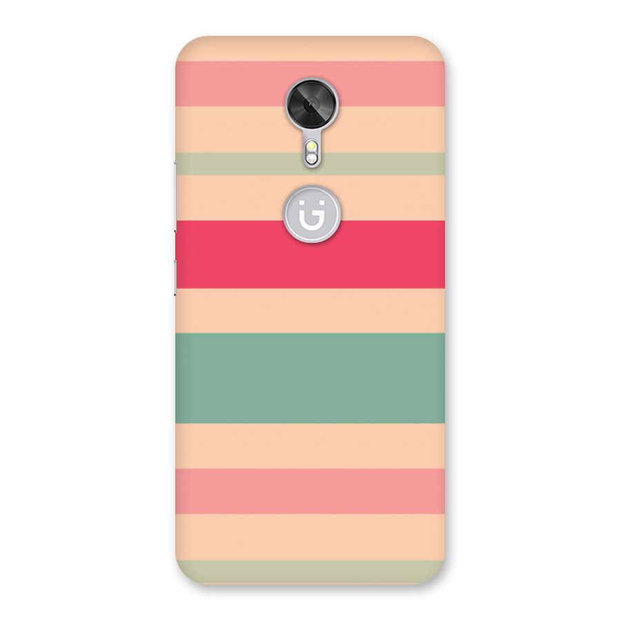 Pastel Stripes Vintage Back Case for Gionee A1