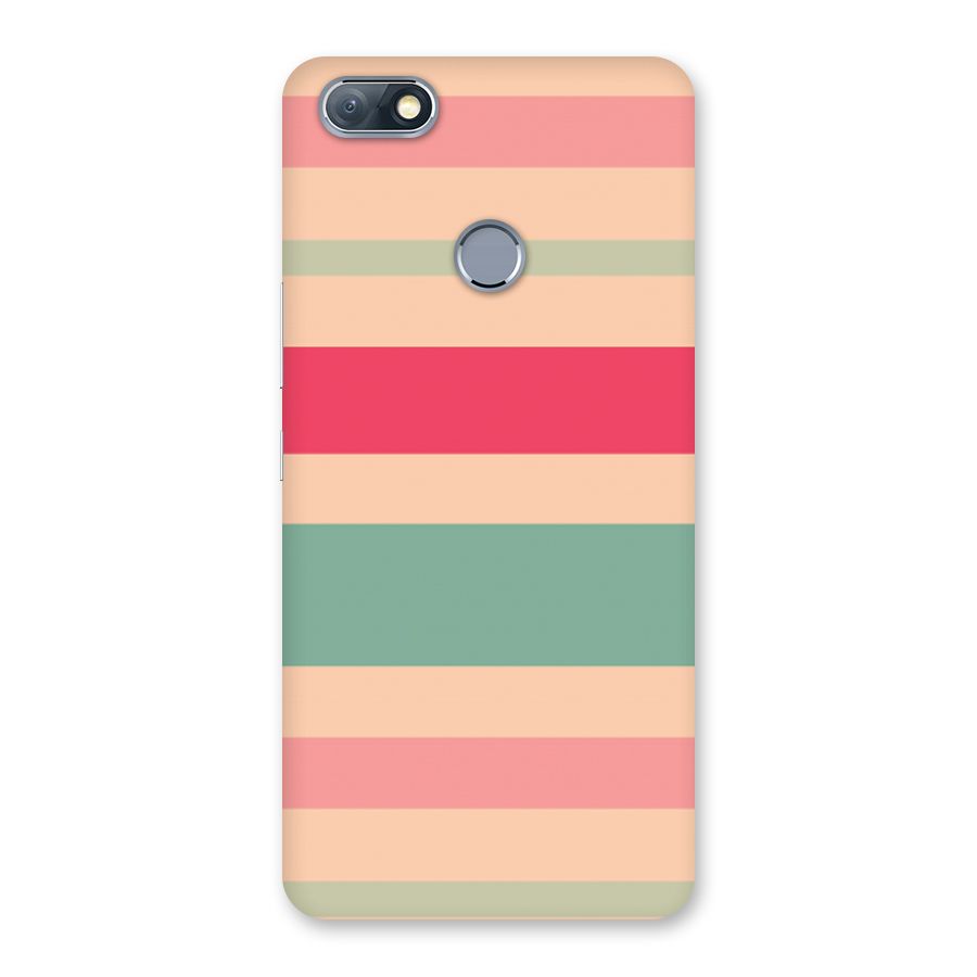 Pastel Stripes Vintage Back Case for Infinix Note 5
